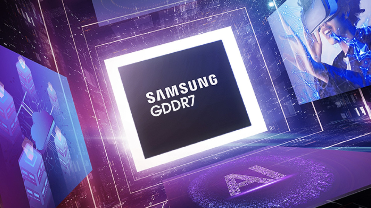 Samsung презентує першу у світі пам’ять GDDR7 вже у лютому