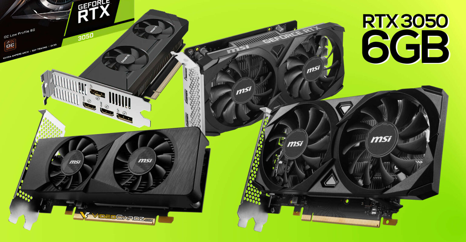 Nvidia представила бюджетну відеокарту GeForce RTX 3050 6 ГБ