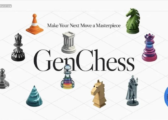 GenChess: новий ШІ-інструмент Google дозволяє створювати власні шахові фігури