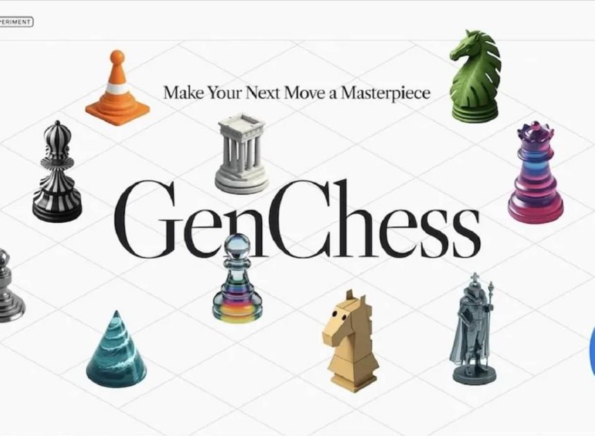 GenChess: новий ШІ-інструмент Google дозволяє створювати власні шахові фігури