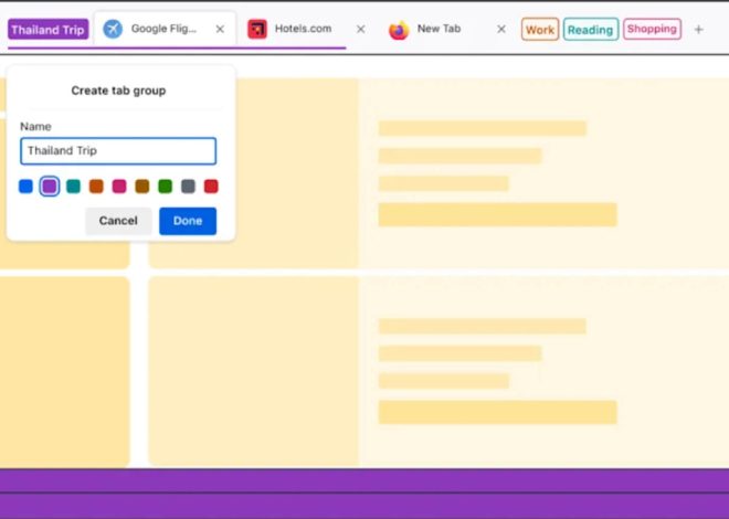 Браузер Firefox тепер має групи вкладок