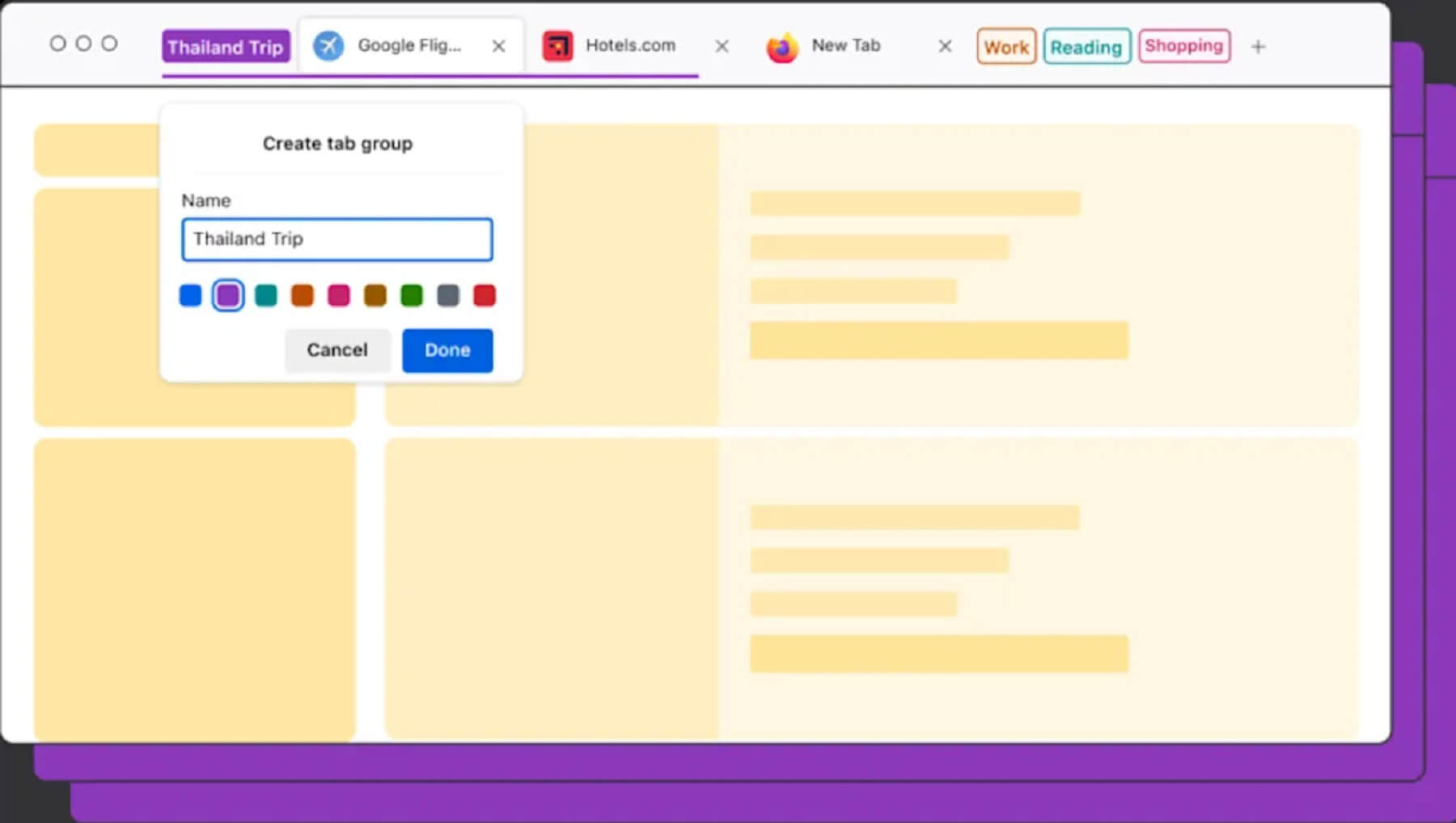 Браузер Firefox тепер має групи вкладок