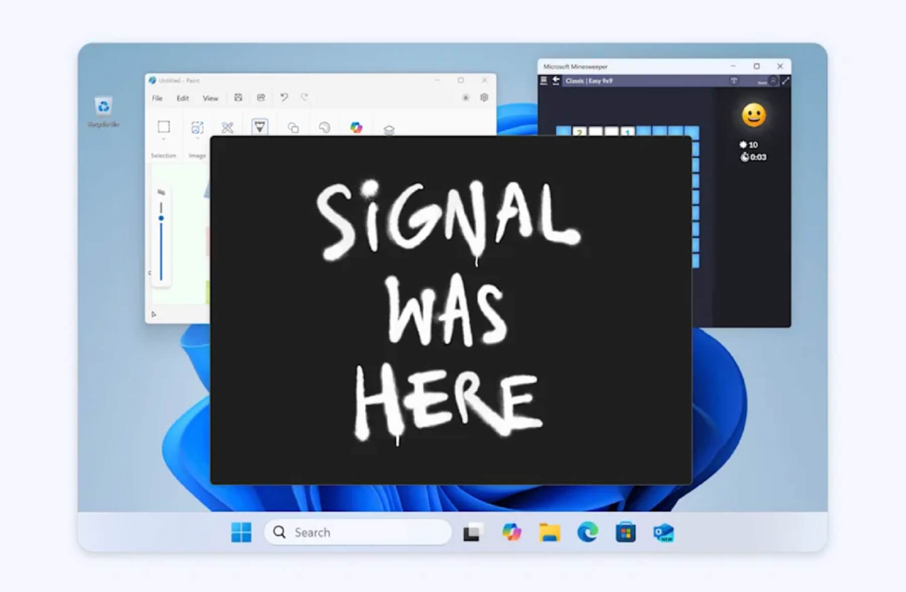 Signal захищає повідомлення від Microsoft Recall