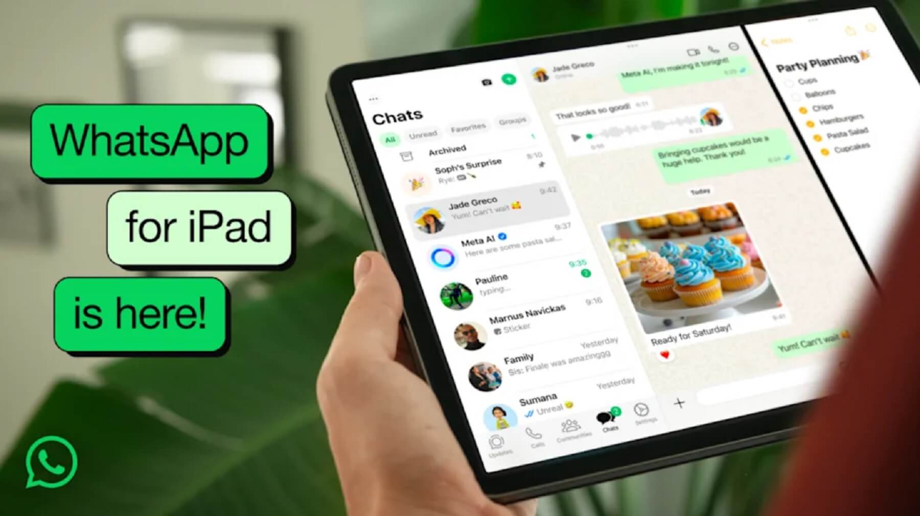 WhatsApp запускає офіційну версію месенджеру для iPad
