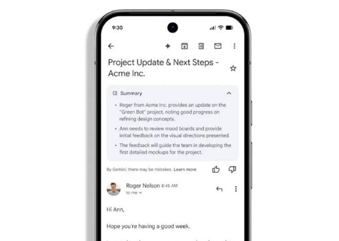Gmail автоматично підсумовує листування за допомогою ШІ