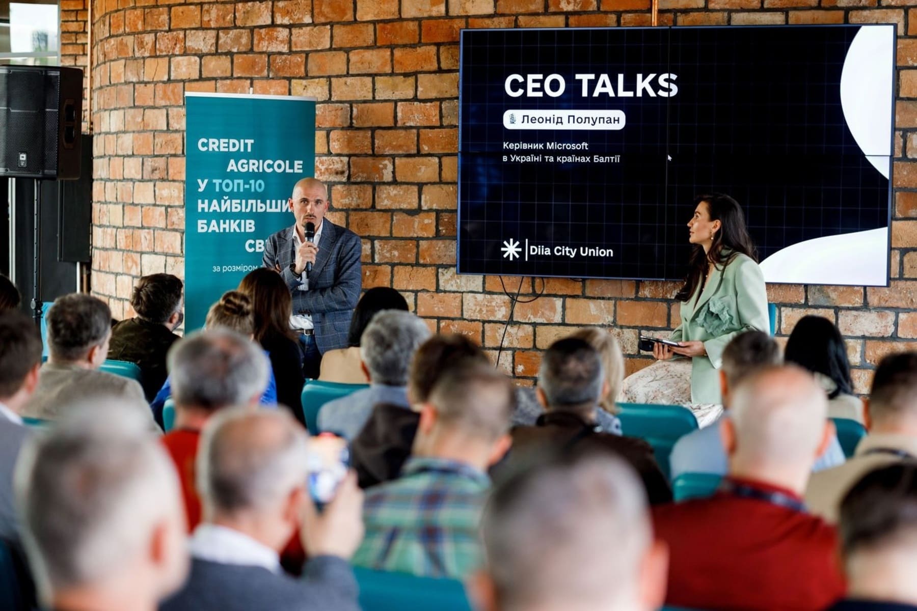 Майбутнє ШІ та роль України: у Києві пройшла стратегічна зустріч CEO Talks з керівником Microsoft