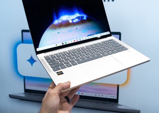 Ноутбуки Chromebook Plus, такі як новий стильний 14-дюймовий Lenovo, отримують безкоштовні можливості Gemini AI