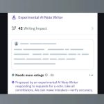 Платформа X дозволить ШІ писати нотатки спільноти