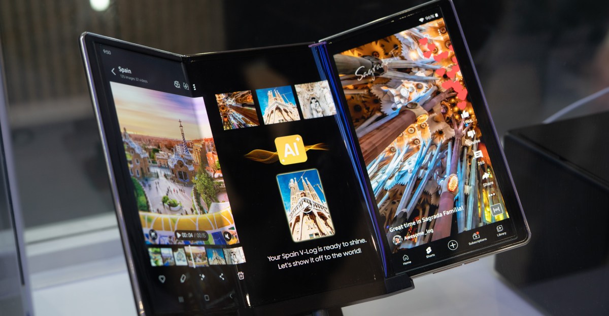 Останні витоки оновлення One UI 8 розкривають дизайн трискладного телефону Samsung