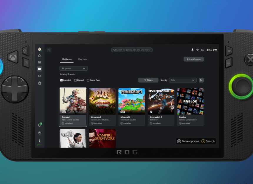 Microsoft інтегрує ігри Steam в додаток Xbox для ПК на Windows