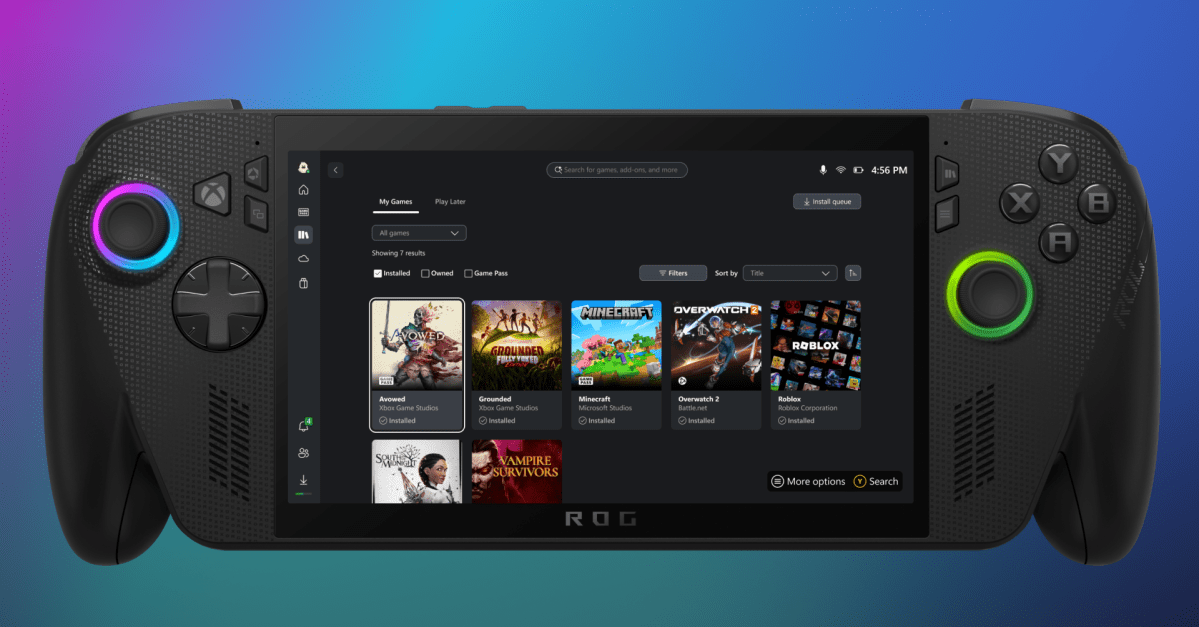 Microsoft інтегрує ігри Steam в додаток Xbox для ПК на Windows