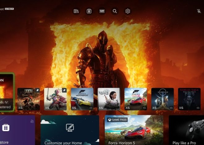 Оновлення інтерфейсу Xbox від Microsoft дозволяє закріплювати ігри та налаштовувати головний екран