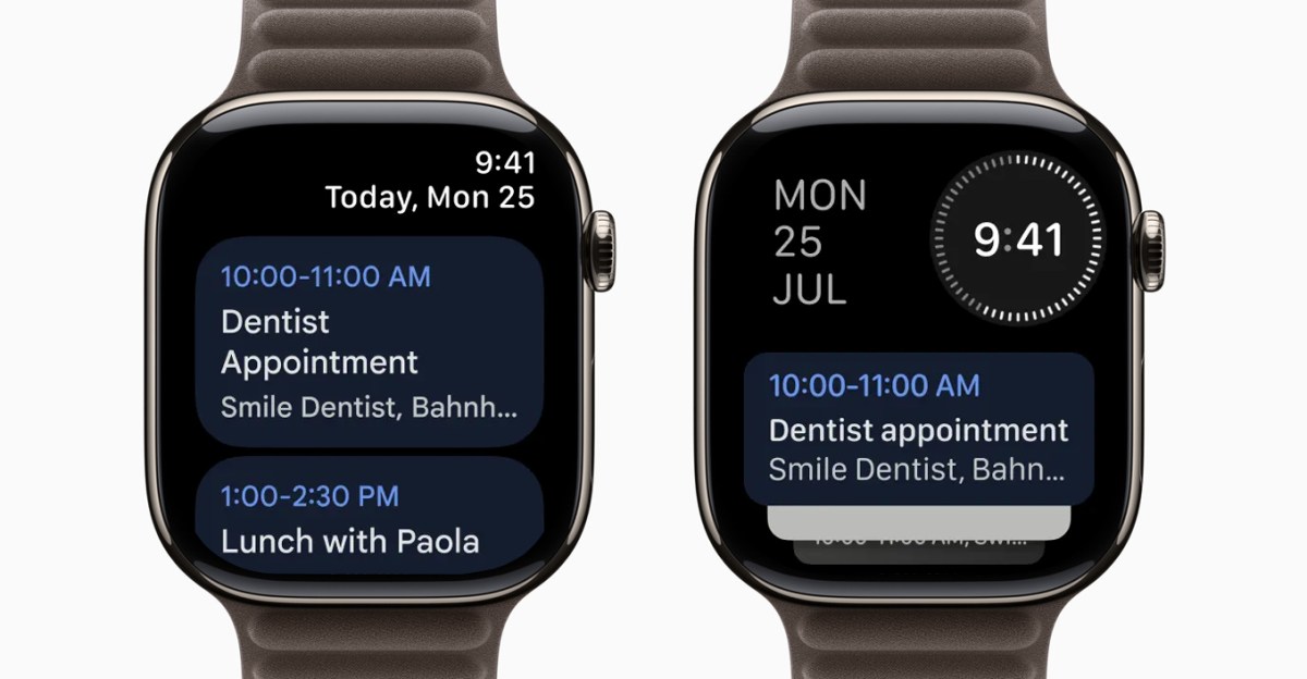 Календар Google тепер доступний на Apple Watch