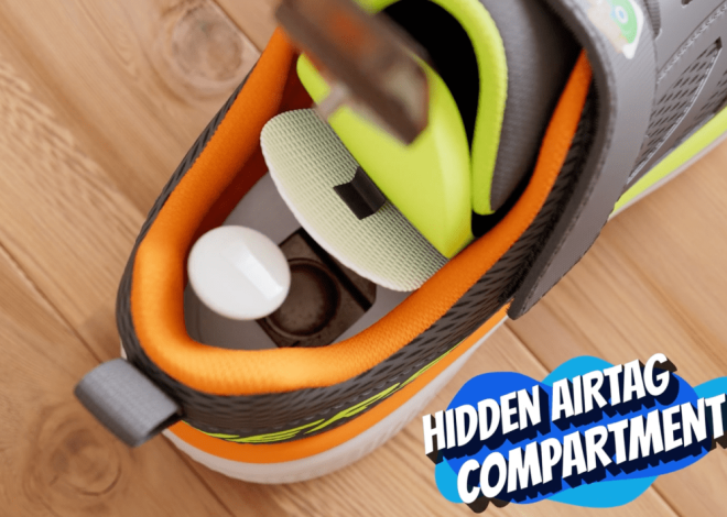 Skechers створює дитяче взуття з прихованим відділенням для AirTag