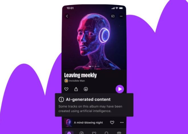 Deezer починає маркувати музику, створену ІІ, для боротьби з шахрайством у потоковому сервісі