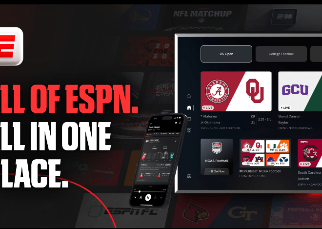 Запуск стримінгу на ESPN пропонує фід, подібний до TikTok, та коментарі за допомогою штучного інтелекту