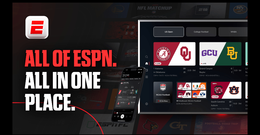 Запуск стримінгу на ESPN пропонує фід, подібний до TikTok, та коментарі за допомогою штучного інтелекту