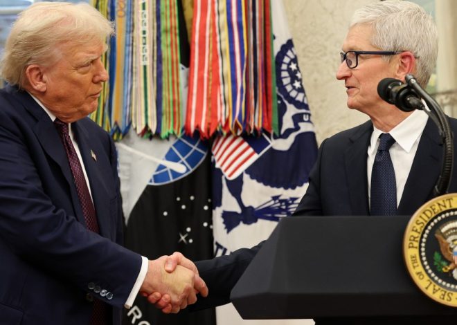 Apple представляє план виробництва в США на суму 100 мільярдів доларів під тиском Дональда Трампа