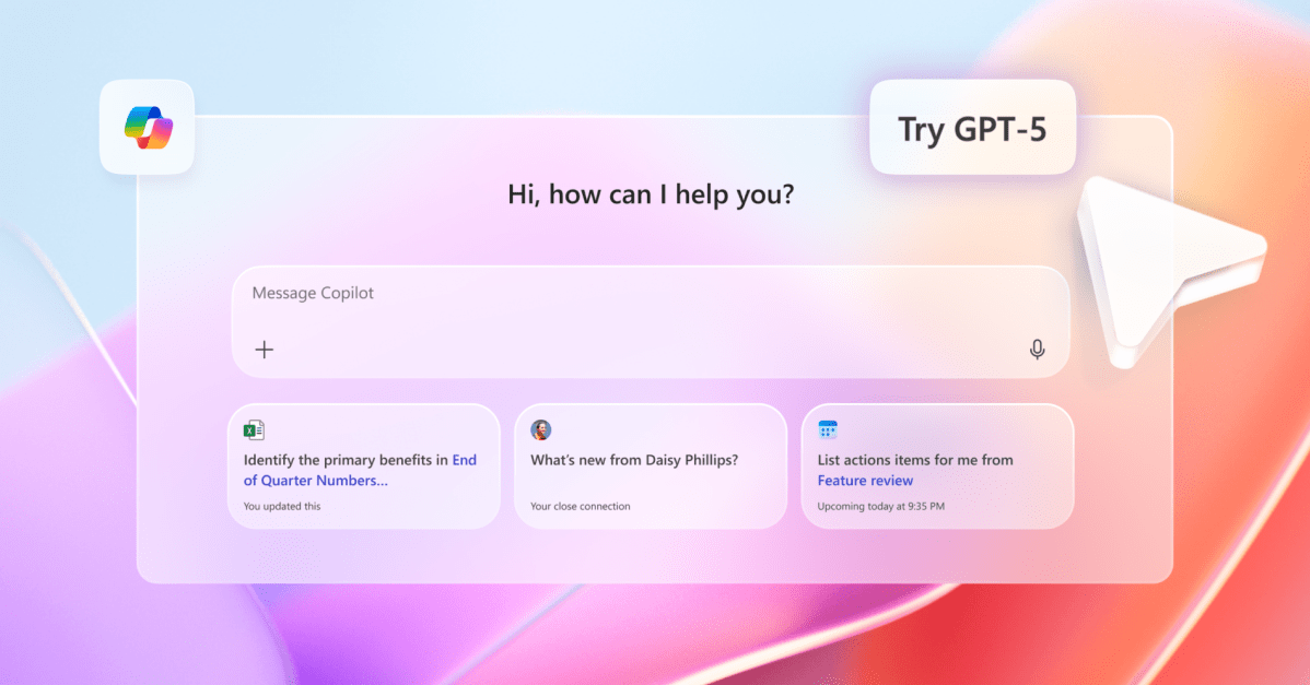 Microsoft впроваджує GPT-5 в Copilot з інноваційним режимом智能