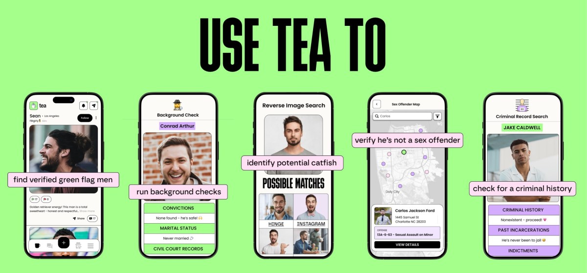 Додаток для безпеки знайомств Tea зазнав витоку, внаслідок чого були опубліковані 72,000 зображень користувачів