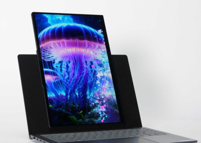Lenovo розкриває концепт ноутбука з обертовим екраном