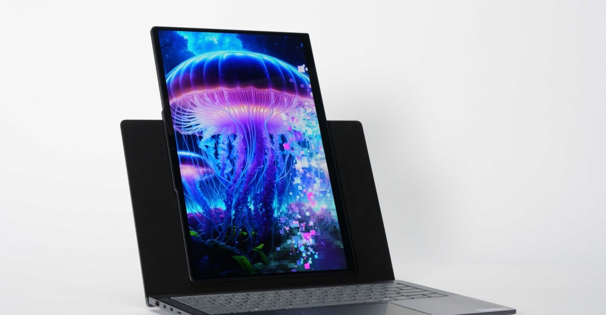 Lenovo розкриває концепт ноутбука з обертовим екраном