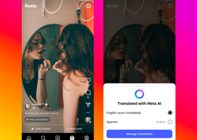 AI-інструмент перекладу Meta може озвучувати ваші відео в Instagram