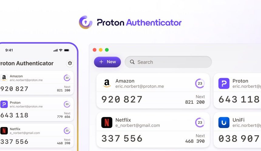 Proton презентує новий додаток для двофакторної аутентифікації