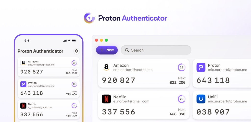 Proton презентує новий додаток для двофакторної аутентифікації