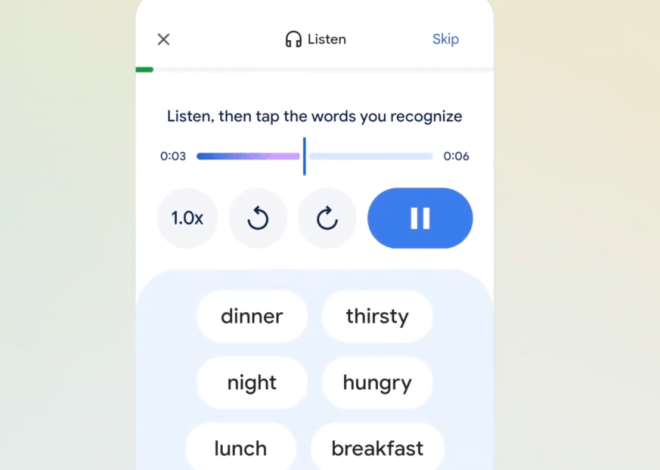 Google створює конкурента Duolingo в додатку Перекладач