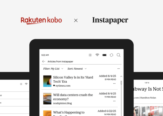 Kobo замінює Pocket на Instapaper у своїх електронних рідерах в безкоштовному оновленні