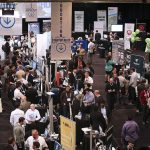 TechCrunch Disrupt exhibit tables
