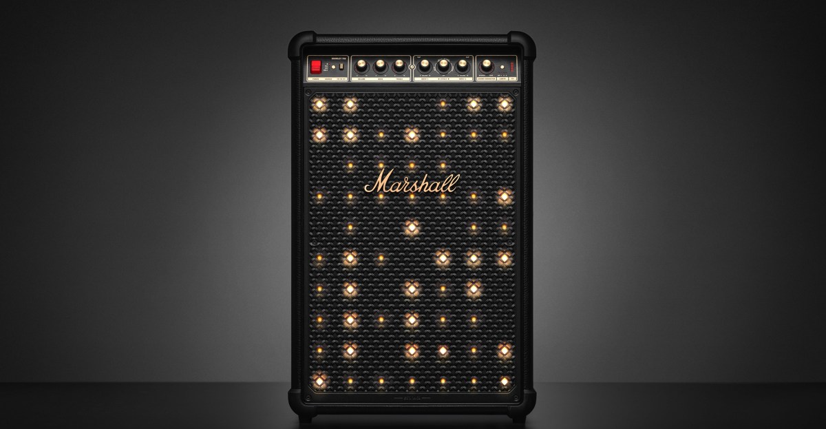 Перший Bluetooth-колонка Marshall для вечірок має прихане світлове шоу