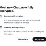 X Тепер Пропонує Зашифровані Чати - Поки Що Не Варто Йому Довіряти
