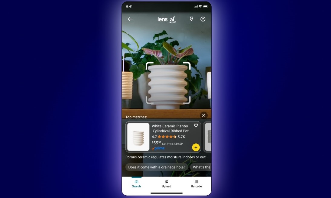 Amazon Представляє Lens Live, Розширюючи Функції Покупок з Використанням Штучного Інтелекту