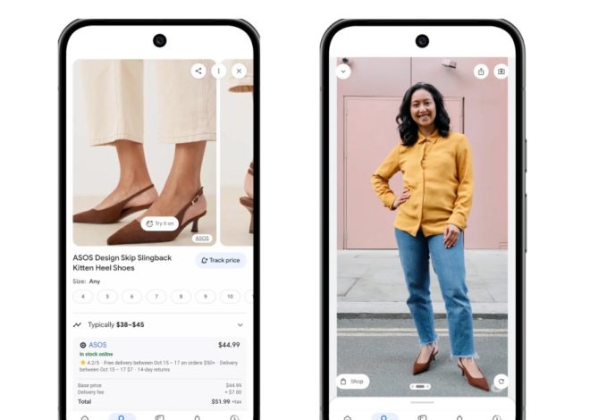 Революція у моді: як штучний інтелект Google перетворює ваше взуття на віртуальну реальність
