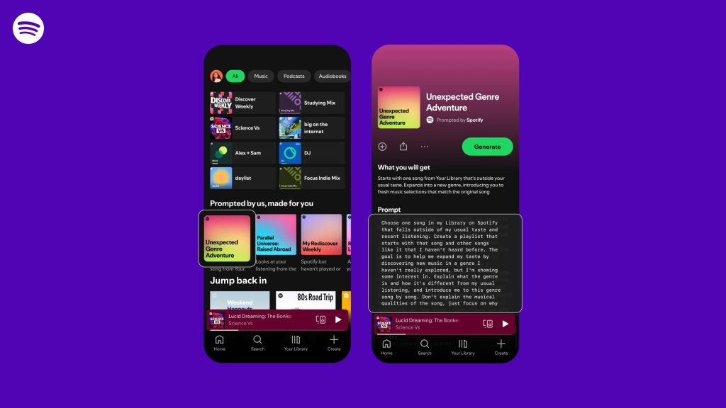 Spotify запускає тестування нових плейлистів з штучним інтелектом: як персоналізація змінить ваше музичне звучання?