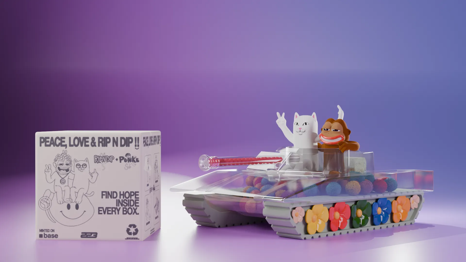 Нова ера криптовалют: Ponke Meme Coin та RIPNDIP об’єднуються для унікального релізу колекційних боксів