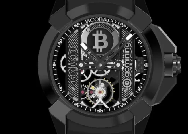 GoMining та Jacob & Co.: Розкішний годинник за $40К для справжніх цінителів Bitcoin та цифрового майнінгу