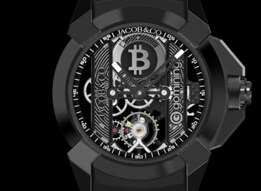 GoMining та Jacob & Co.: Розкішний годинник за $40К для справжніх цінителів Bitcoin та цифрового майнінгу