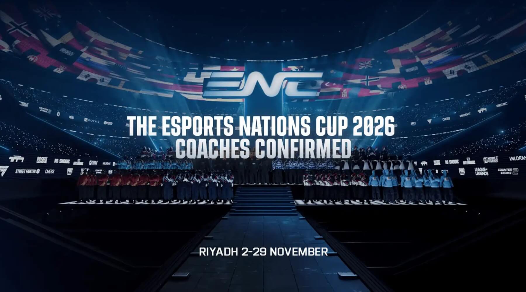 Україна затвердила тренерів для ENC 2026